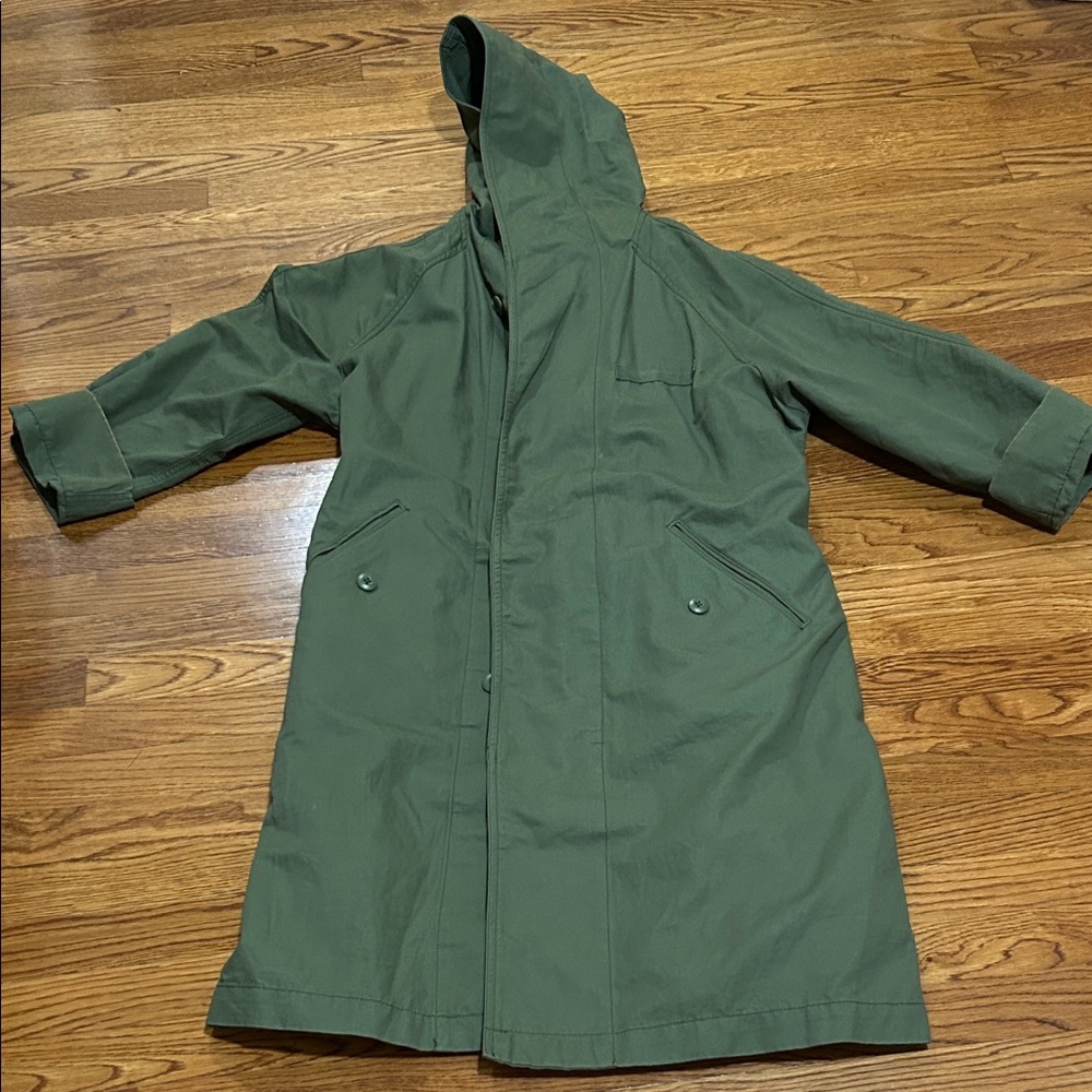 GAP Hooded Trench Coat